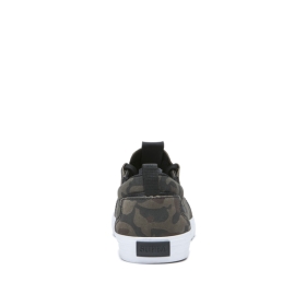 Supra Mens FLOW Camo/White Low Top Shoes | CA-62360